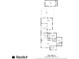 A detailed black and white floor plan displays layout, room dimensions, and patio square footage at 435 Mcwilliams Se Ave, Atlanta, GA 30316