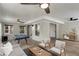 Spacious recreation room with pool table, ceiling fans, and ample seating at 435 Mcwilliams Se Ave, Atlanta, GA 30316