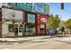 An eye-level exterior shot of businesses with colorful facades and street views at 435 Mcwilliams Se Ave, Atlanta, GA 30316