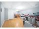 Unfinished basement area with light colored floors and light walls, includes storage at 503 Hearthstone Rdg, Woodstock, GA 30189