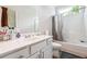 Full bathroom with single sink vanity and shower and bathtub combination at 2646 Neighborhood S Walk, Villa Rica, GA 30180