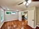 A bedroom boasting hardwood floors and natural light from large windows at 3820 Fox Creek Ct, Marietta, GA 30062