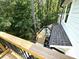 Exterior view of wooden deck overlooking backyard trees at 3820 Fox Creek Ct, Marietta, GA 30062