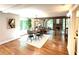 A well-lit dining area provides a comfortable transition to the inviting living space beyond at 3820 Fox Creek Ct, Marietta, GA 30062