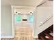 Bright living room with wood-look floors, recessed lighting, and a fireplace at 3820 Fox Creek Ct, Marietta, GA 30062