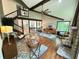 Open concept living area showcasing a stone fireplace, vaulted ceilings and great natural light at 3820 Fox Creek Ct, Marietta, GA 30062