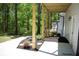 Exterior patio area, featuring lush yard and beautiful natural surroundings at 3820 Fox Creek Ct, Marietta, GA 30062