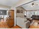 Open living room featuring hardwood floors, neutral colors, and plenty of space at 8117 Spivey Rd, Jonesboro, GA 30236