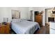 Bedroom with a walk-in closet and ensuite bath at 109 Logan Pass Dr, Loganville, GA 30052