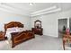 Large main bedroom with trey ceiling and ample space at 109 Logan Pass Dr, Loganville, GA 30052