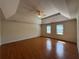 Spacious bedroom with hardwood floors, a vaulted ceiling and abundant natural light at 1301 Winesap Se Ct, Conyers, GA 30013