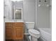 Bathroom with tile floors, vanity and shower/tub combo at 1605 Pavillion Ridge Se Dr, Smyrna, GA 30080