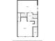 First floor plan featuring foyer, garage, hall, bath, room, and WIC, providing a comprehensive view at 1605 Pavillion Ridge Se Dr, Smyrna, GA 30080
