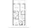 The third floor plan highlights bedrooms, bathrooms, a laundry room, and a balcony at 1605 Pavillion Ridge Se Dr, Smyrna, GA 30080