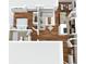 Layout of a modern apartment with a living room, kitchen, bedroom, and bathroom at 275 13Th Ne St # 605, Atlanta, GA 30309