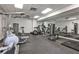 Well-equipped gym with modern exercise equipment is great for maintaining an active lifestyle at 275 13Th Ne St # 605, Atlanta, GA 30309
