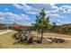 A well-maintained community park features a playground, swimming pool, walking trails, and landscaping at 2349 Hanover Woods Rd, Lithonia, GA 30058