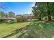 Spacious backyard with a wooden deck, perfect for outdoor entertaining and relaxation at 1468 North Amanda Cir, Atlanta, GA 30329