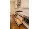 Modern kitchen features stainless appliances, white cabinets, and subway tile backsplash at 1468 North Amanda Cir, Atlanta, GA 30329