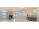Basement area with stone fireplace, wet bar, and recessed lighting at 1720 Buckhead Valley Ne Ln, Atlanta, GA 30324