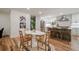 Stylish kitchen with a center island, stainless steel appliances, and hardwood floors at 2729 Ridge Valley Nw Rd, Atlanta, GA 30327