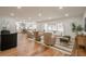 Spacious living area connects to kitchen, featuring hardwood floors and plenty of seating at 2729 Ridge Valley Nw Rd, Atlanta, GA 30327