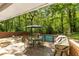 Expansive wooden deck perfect for outdoor dining and entertaining at 3307 Pointe Bleue Ct, Decatur, GA 30034