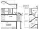 Blueprint showing building details and dimensions of this house at 70 Somerset Hls, Fairburn, GA 30213
