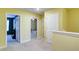 Second floor hallway with access to multiple bedrooms at 156 Woodhouse Cir, Acworth, GA 30102
