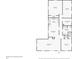 Detailed floor plan showcasing the layout of a home with bedrooms, bathrooms, kitchen, and living spaces at 6648 Florence Dr, Lithia Springs, GA 30122