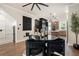 Elegant dining area featuring a modern table, chairs, and stylish decor at 2505 Astaire Nw Ct, Atlanta, GA 30318