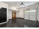 Well-lit garage with an epoxy floor and a white garage door that brings in natural light at 2505 Astaire Nw Ct, Atlanta, GA 30318