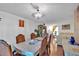 Formal dining room boasts hardwood floors, chandelier lighting and classic furnishings at 316 Shiloh Hills Nw Dr, Kennesaw, GA 30144