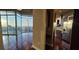 Modern kitchen and living area featuring stainless appliances, hardwood floors and a great skyline view at 3324 Peachtree Ne Rd # 3001, Atlanta, GA 30326