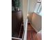 Modern staircase with dark wood treads and white risers complemented by neutral walls at 3324 Peachtree Ne Rd # 3001, Atlanta, GA 30326