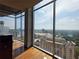Wonderful corner view featuring expansive windows overlooking the city and hardwood floors at 3324 Peachtree Ne Rd # 3001, Atlanta, GA 30326