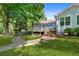 Backyard featuring a well-maintained lawn, patio, and easy access to the house at 3116 Lakepoint Cir, Acworth, GA 30102