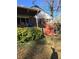 Backyard with a deck, brick exterior and partial basement visible at 6 Rockmart Sw Dr, Atlanta, GA 30314