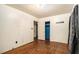 This bedroom features hardwood floors and lots of natural light coming in through the window at 1491 Boulderwoods Dr, Atlanta, GA 30316