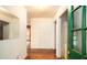 Bright entryway with hardwood floors, leading into the home at 1491 Boulderwoods Dr, Atlanta, GA 30316
