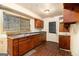 Functional kitchen featuring ample cabinet space and a well-lit sink area at 1491 Boulderwoods Dr, Atlanta, GA 30316