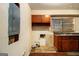 Kitchen area, ready for renovation at 1491 Boulderwoods Dr, Atlanta, GA 30316