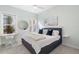 Bright bedroom featuring modern furnishings, a large window and a work space at 870 Inman Village Ne Pkwy # 229, Atlanta, GA 30307