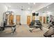 Community gym equipped with weight machines, free weights, and mirrored walls at 870 Inman Village Ne Pkwy # 229, Atlanta, GA 30307