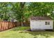 A storage shed in the backyard offers additional storage space for tools and equipment at 291 Elmira Ne Pl, Atlanta, GA 30307