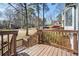View from the back deck at 5570 Deerfield Nw Pl, Kennesaw, GA 30144