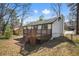 Back view of home with two-level back deck at 5570 Deerfield Nw Pl, Kennesaw, GA 30144