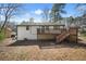 Backyard of home with two-level back deck at 5570 Deerfield Nw Pl, Kennesaw, GA 30144