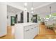Open concept view of the kitchen and dining area at 2186 Park Terrace, College Park, GA 30337