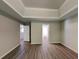 The spacious main bedroom offers ample room and features neutral tones at 2429 Wood Bend Ln, Riverdale, GA 30296